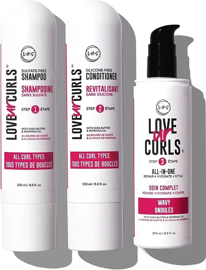 Lus Love Ur Self 3-Step System Shampoo and Conditioner Set