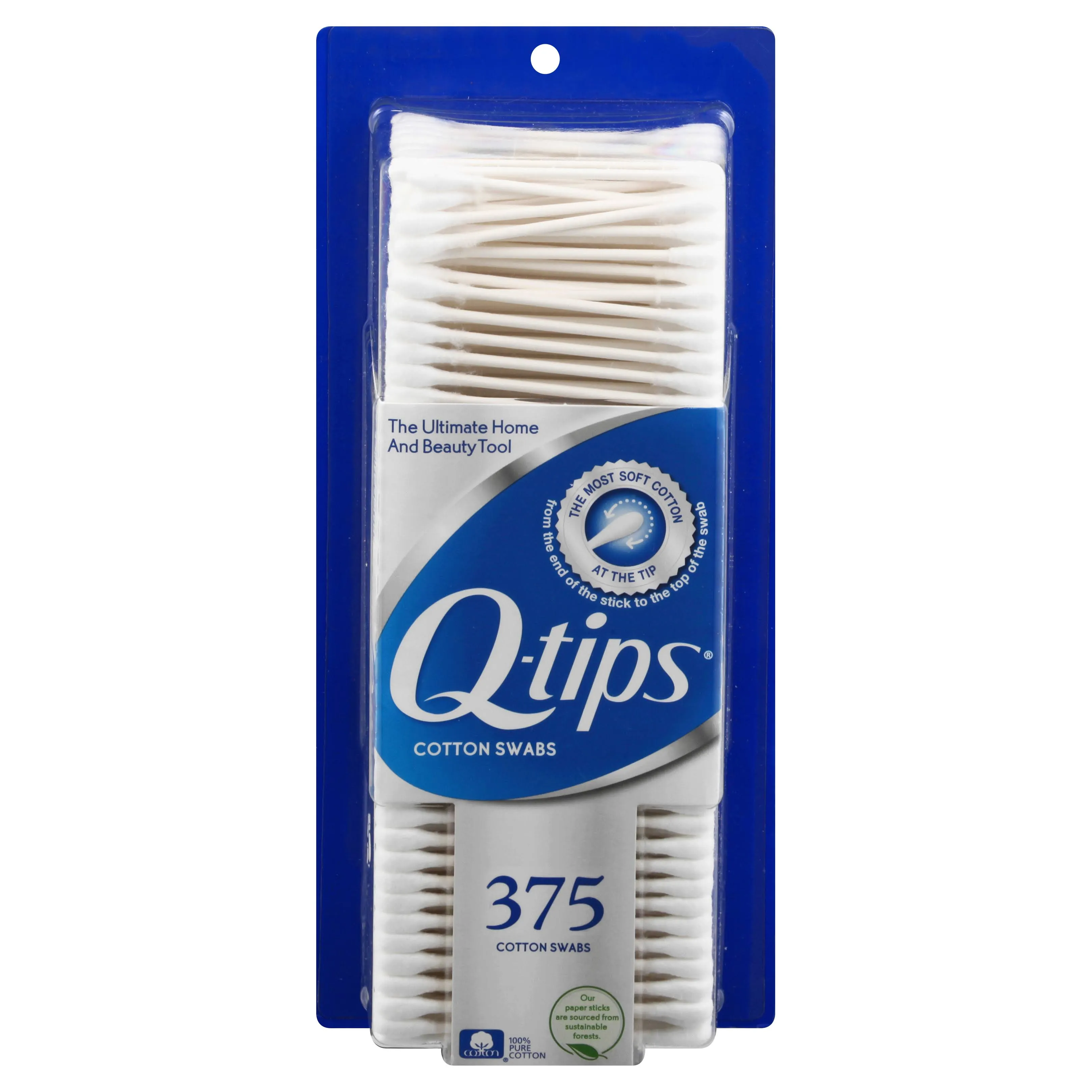 Q-tips Cotton Swabs, 500 Count (Pack of 3)