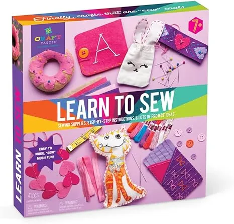 Craft-tastic Let's Learn to Sew Kit