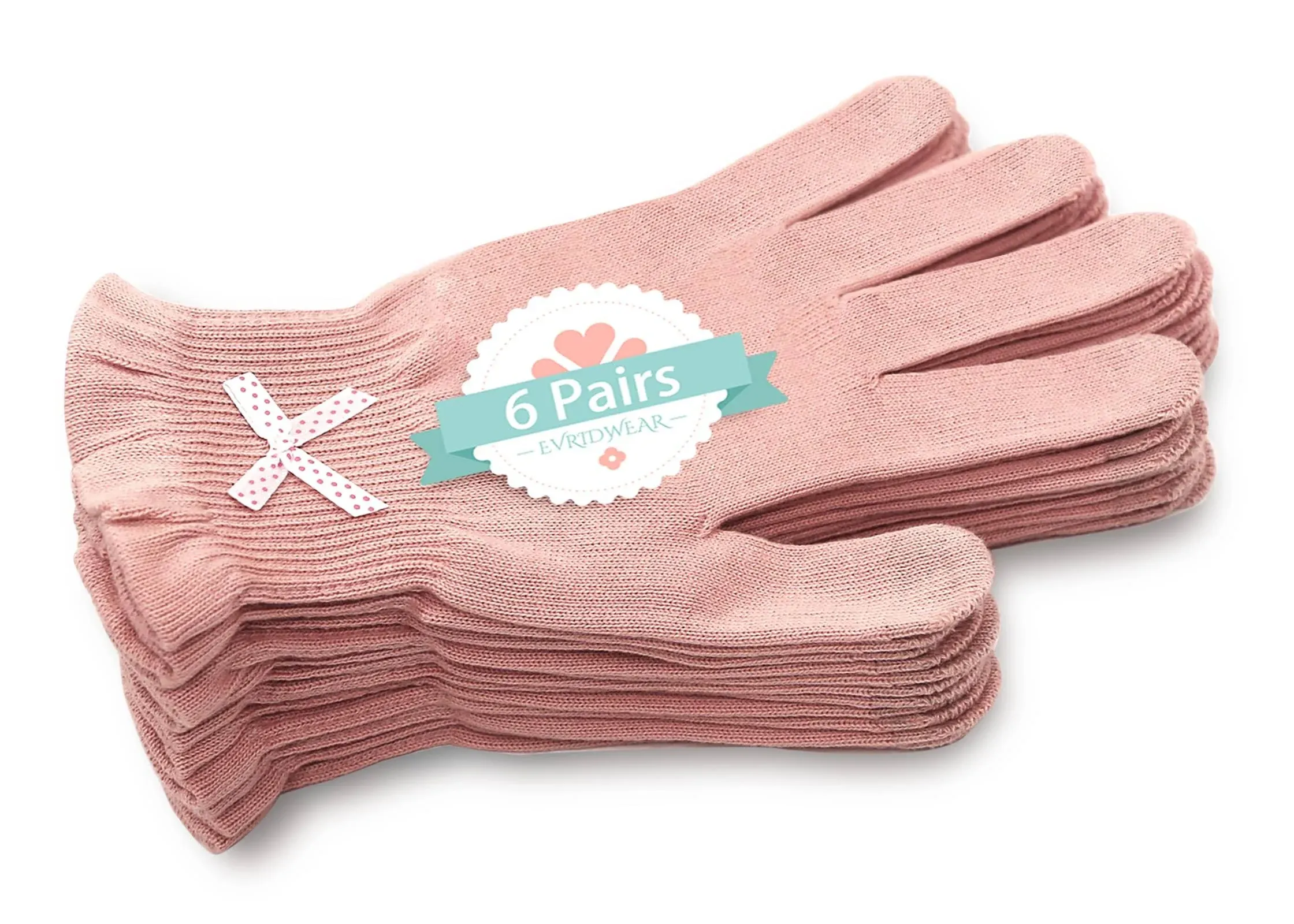 Evridwear Moisturizing Gloves for Sleeping, Cotton Gloves with Touchscreen ...