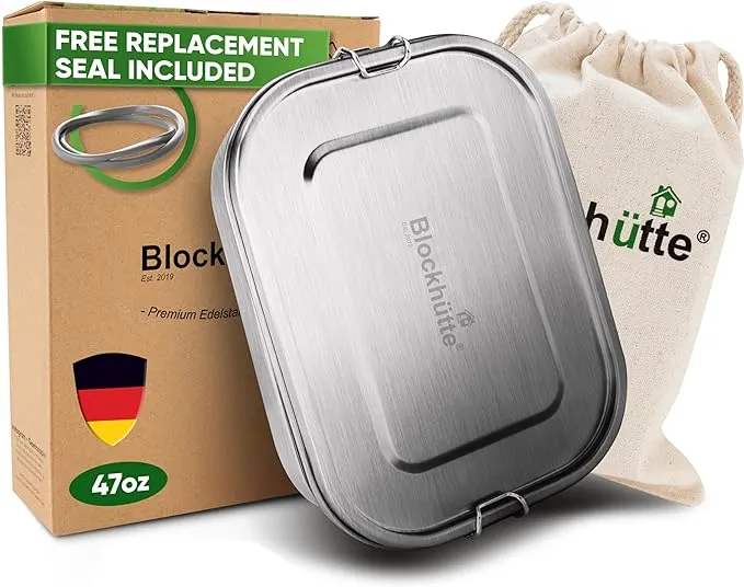 Blockhütte Stainless Steel Leak-proof Airtight Lunch Box