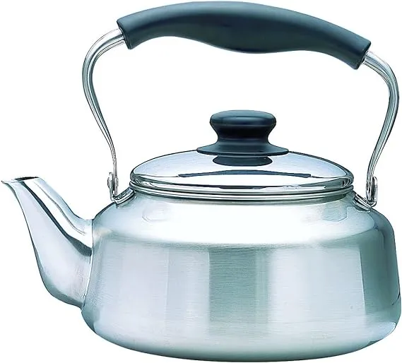 Yanagi Sori Yakan Stainless Steel Kettle Matte Finish 2.5L IH