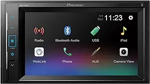 Pioneer DMH-100BT Double Din 6.2" Touchscreen Bluetooth Car Stereo, Android & iOS Compatible (New)