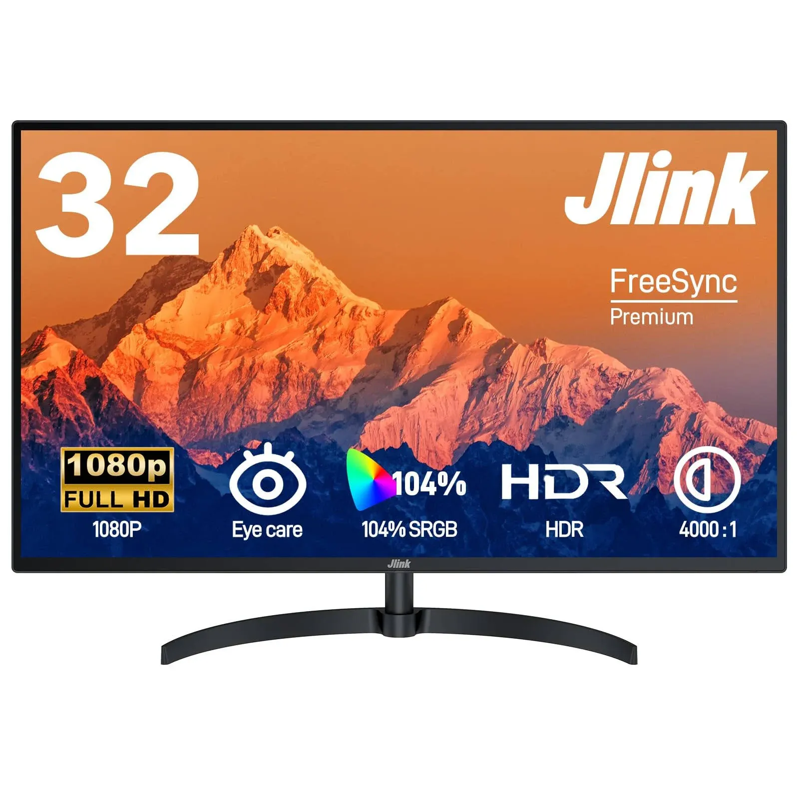 Jlink 32 inch FHD 1920x1080P 60Hz LCD Computer Monitor