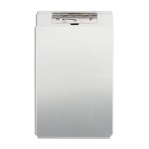 Staples Aluminum Storage Clipboard, Memo, Silver