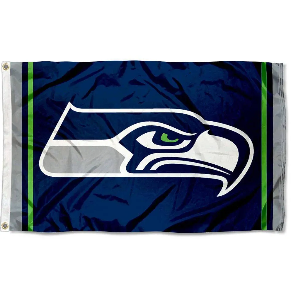 WinCraft Seattle Seahawks Large NFL 3x5 Flag