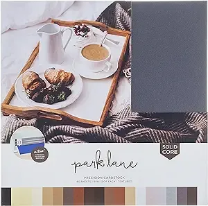 Park Lane 60 Sheet 12" x 12" Neutral Precision Cardstock Paper Pack - Cardstock - Paper Crafts & Scrapbooking