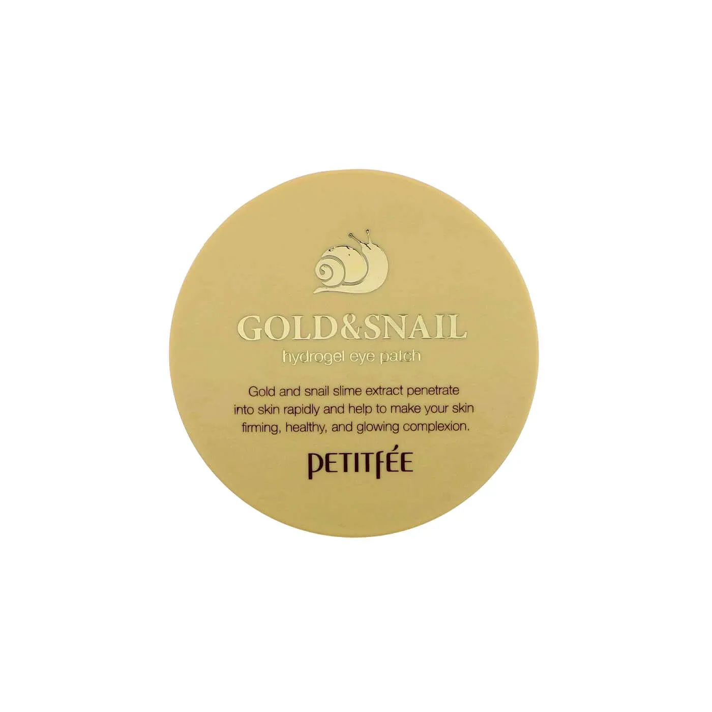 PETITFEE - Gold & Snail Hydrogel Eye Patch - 60stücke