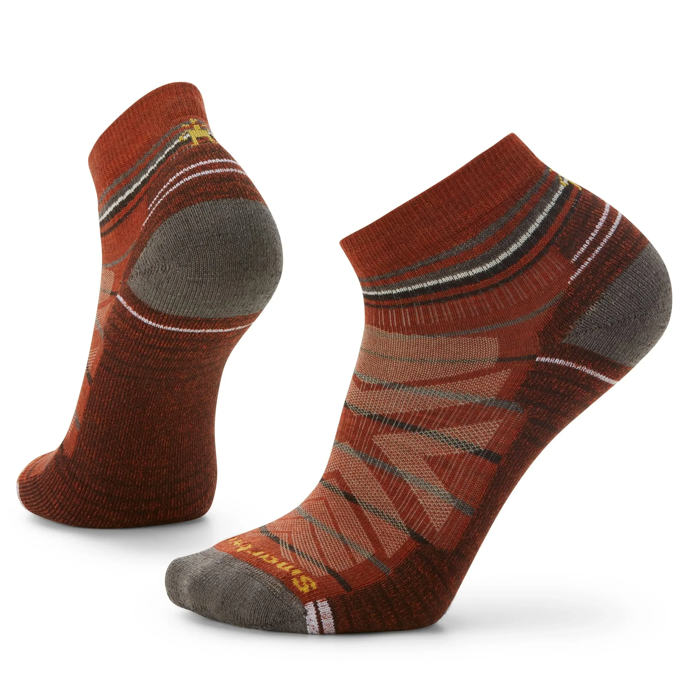 Smartwool Hike Light Cushion Pattern Ankle Socks Picante / XL