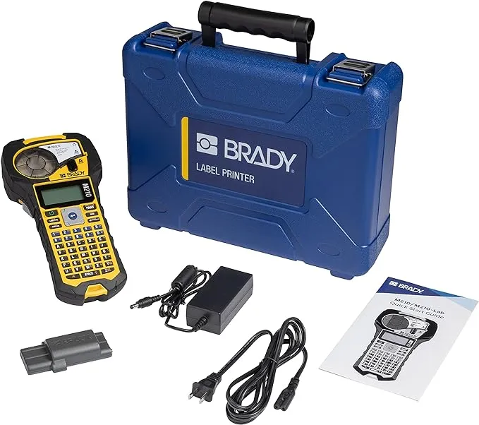 Brady Kit de impresora de etiquetas portátil M210