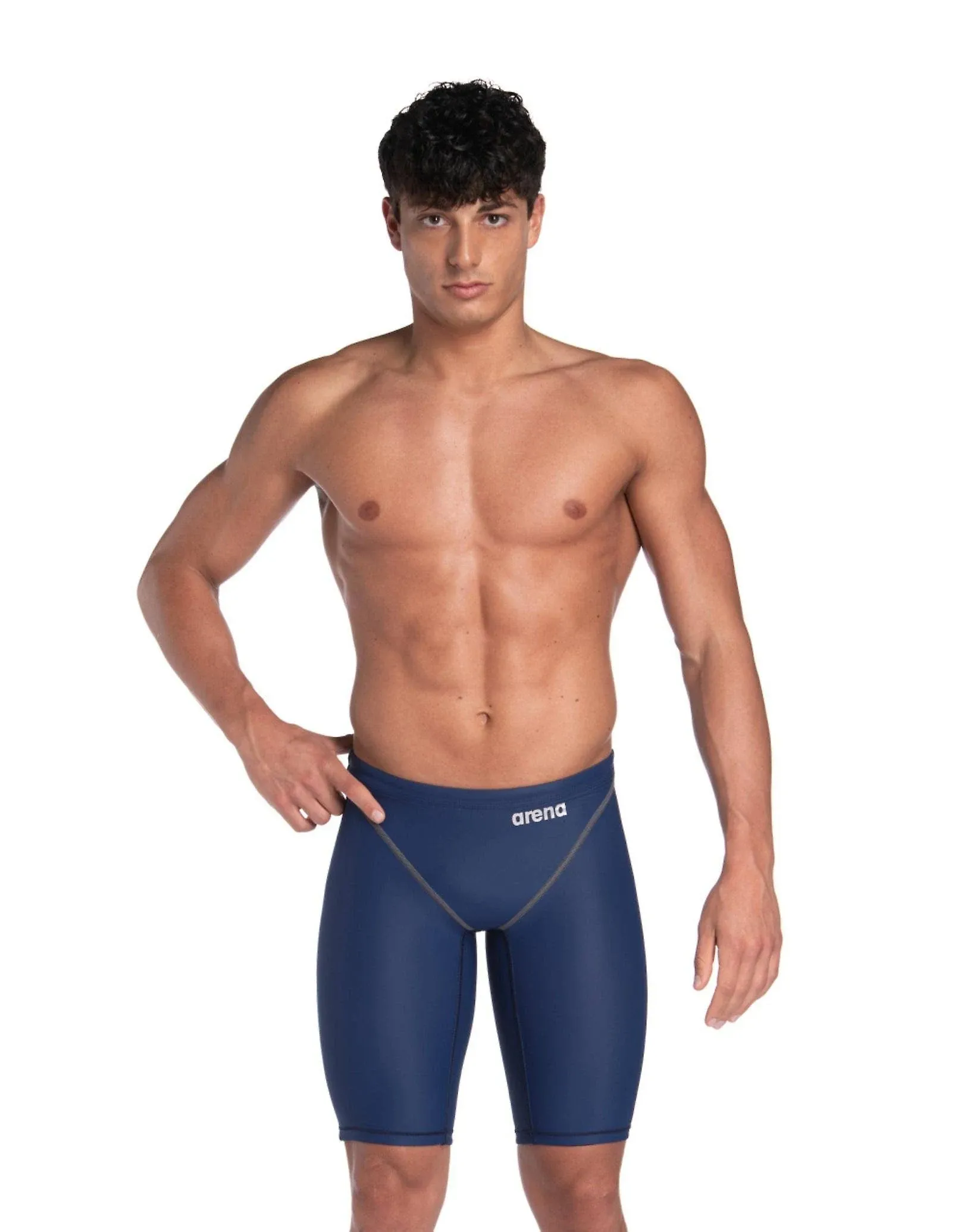 Arena Jammer Swimsuit for Men Powerskin ST Next, Fina Approved Swimming Trunks, Men's Recycled Fabric, Men's Swimming Trunks Lined