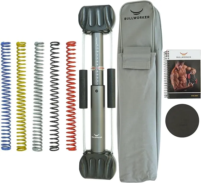 Bullworker 20" Steel Bow - Full Body Workout - Portable Home Gym Isometric Exercise Equipment