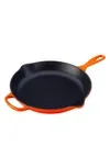 11.75" Enameled Cast Iron Skillet with Helper Handle