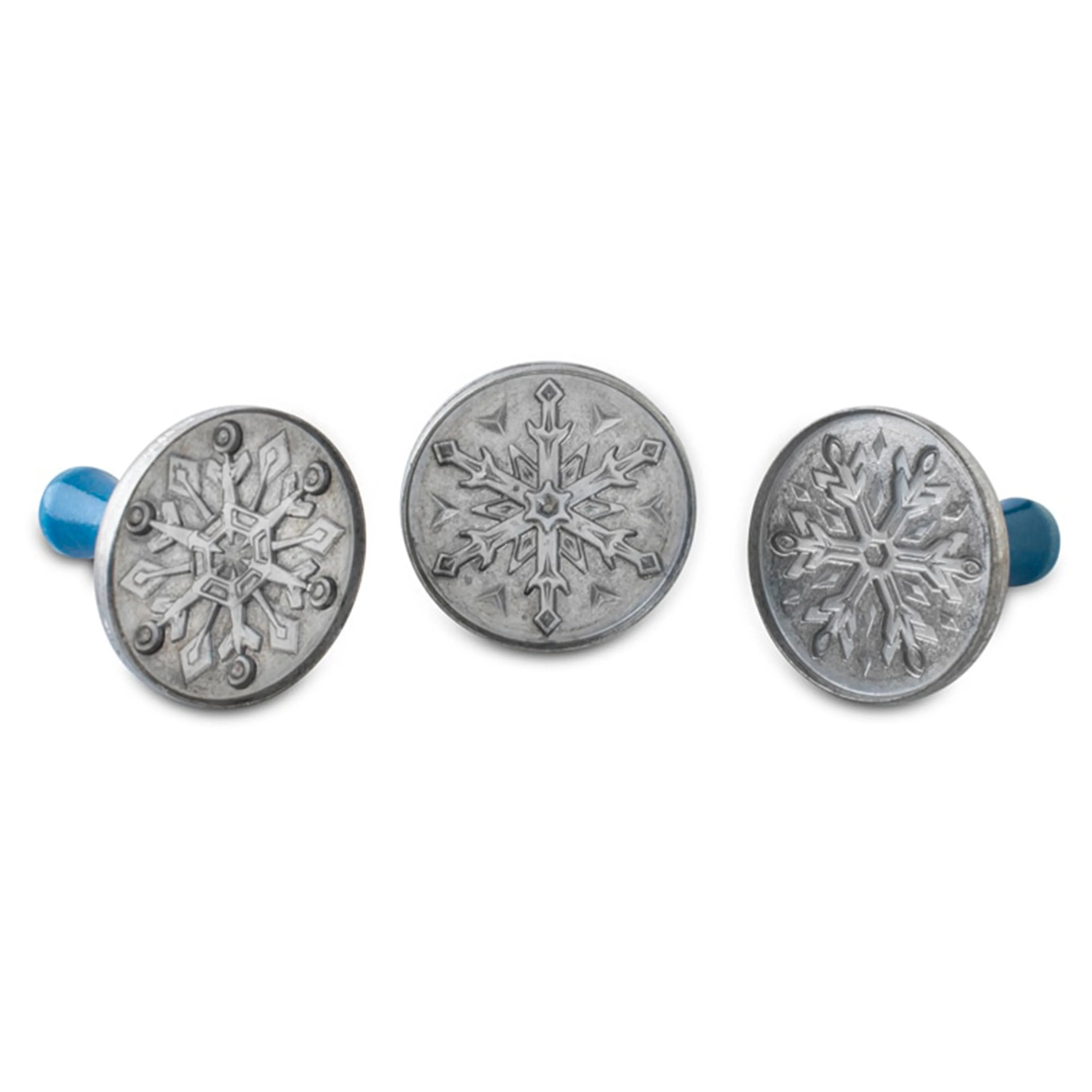 Nordic Ware Cookie Stamps | Snowflake, Grey