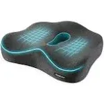 Memory Foam Seat Chair Cushion for Relieves Back Sciatica Pain Tailbone Pain Coccyx Degenerating Disc Orthopedic Osteoarthritis Prostate Cushion Low Back Pain Cushion Hip Shaping (Mixed Colors)