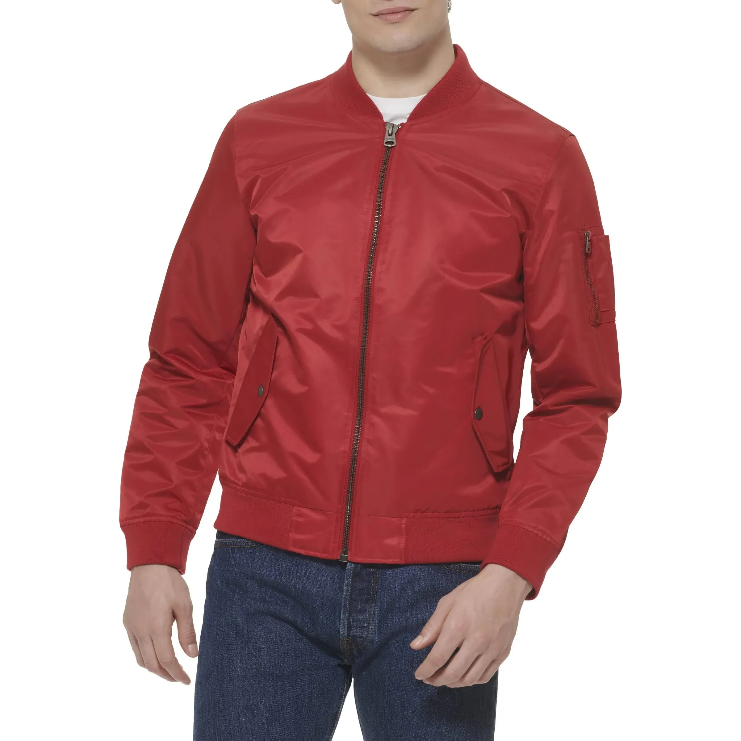 Levi's Men's Flight Satin Bomber Jacket