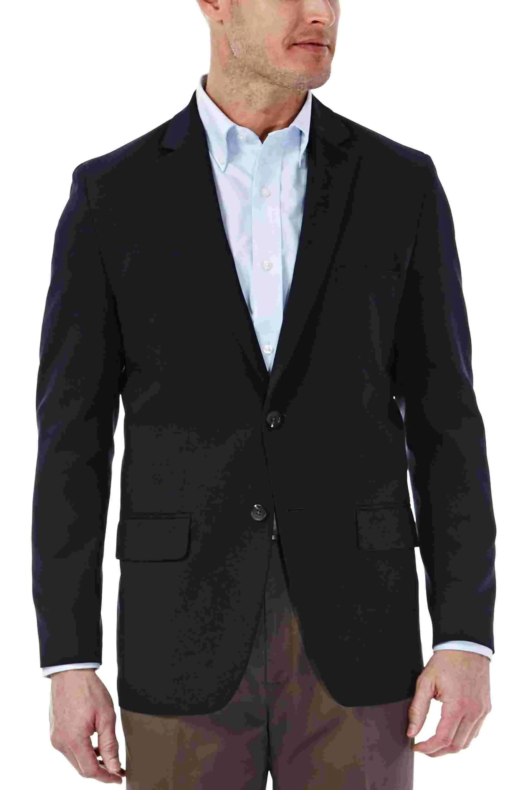 Haggar Blue in Motion Tailored-Fit Blazer