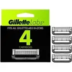 Gillette labs Razor Blades - Pack of 4 Brand New 