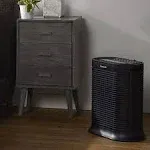 Honeywell HPA200 HEPA Air Purifier for Large Rooms - Microscopic Airborne Allergen+ Reducer, Cleans Up To 1500 Sq Ft in 1 Hour - Wildfire/Smoke, Pollen, Pet Dander, and Dust Air Purifier – Black