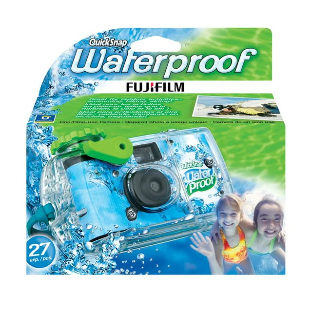 Fujifilm Disposable QuickSnap Waterproof 35mm Camera