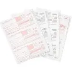 Blue Summit Supplies 1099-NEC 4-Part Tax Form Kit, 2023, Use with QuickBooks and Accounting software, 25 Pack, Software and Envelopes Not Included