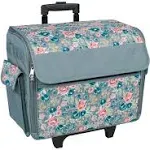 Everything Mary Rolling Sewing Machine Tote, Floral