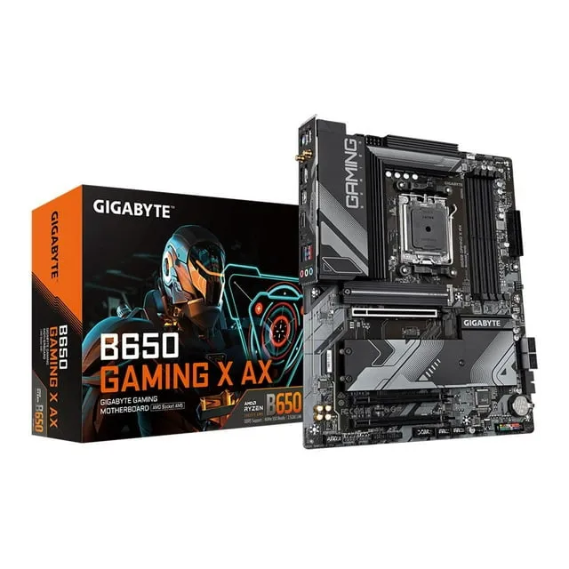 Gigabyte B650 Gaming x AX Motherboard AMD B650 Socket AM5 ATX