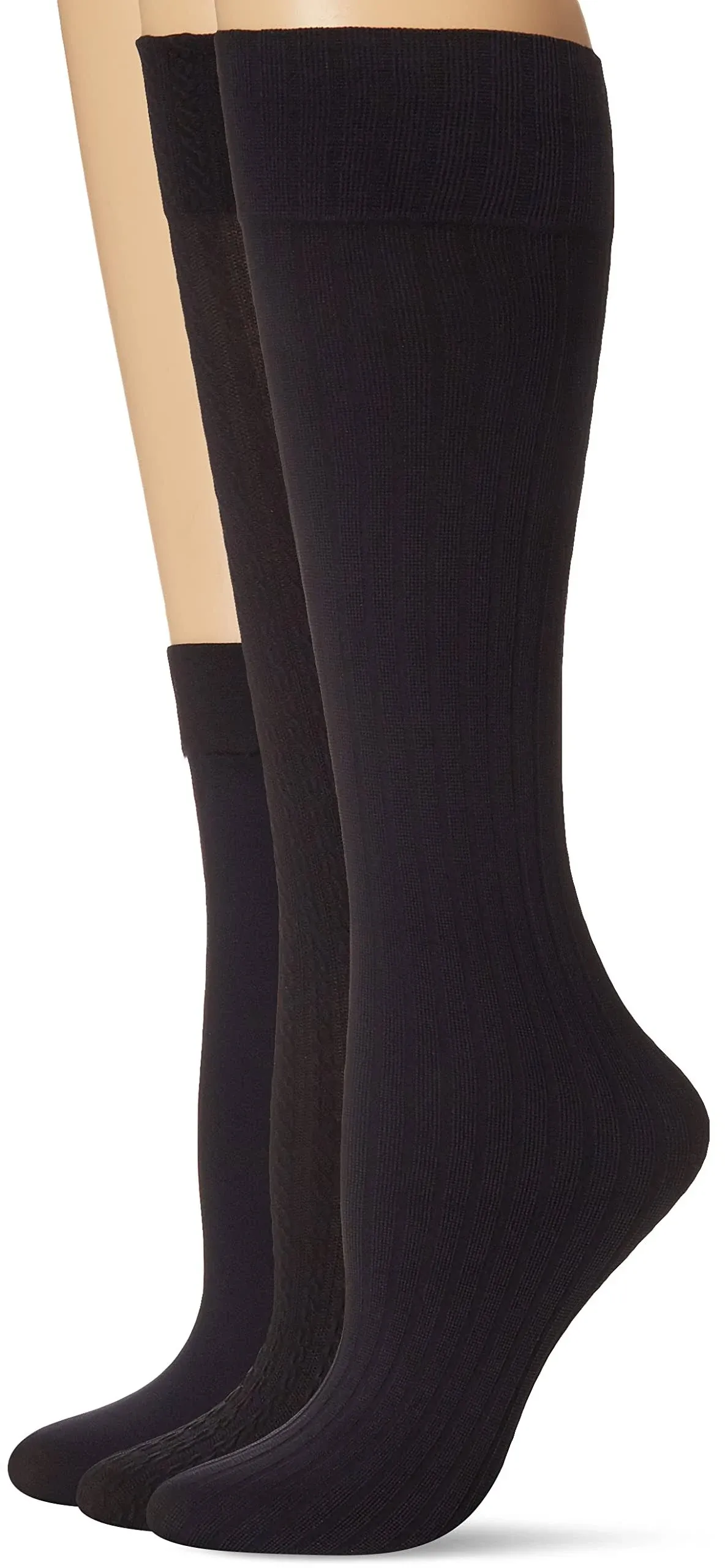 HUE Women's Assorted Knee High Socks