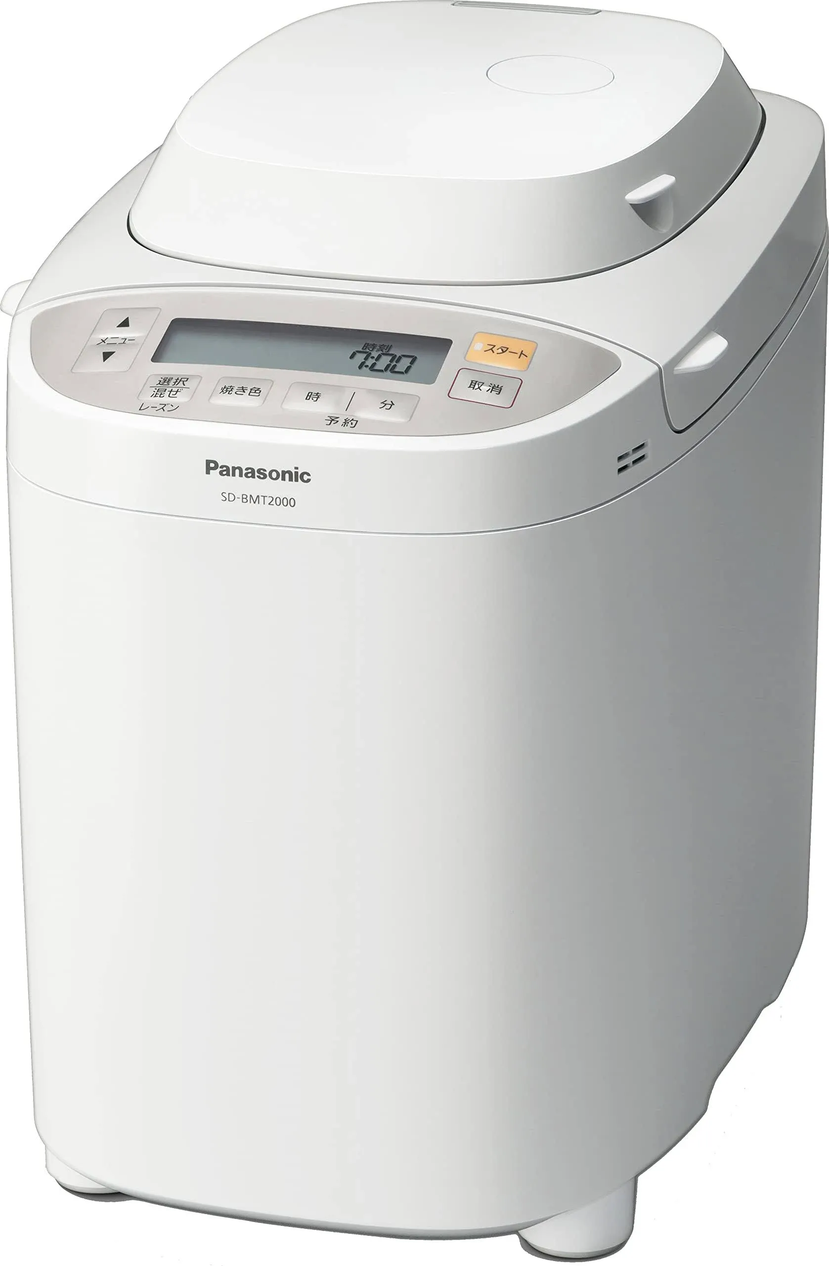 Panasonic SD-BMT2000-W Home Bakery 40 Auto Menu White NEW From Japan