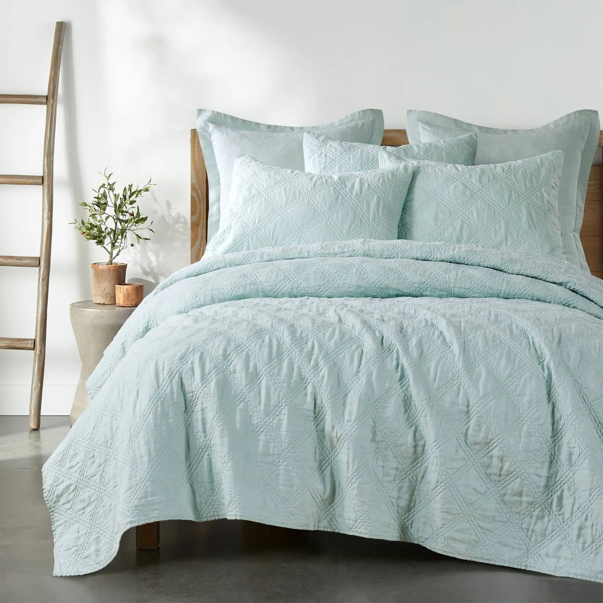 Levtex Home Washed Linen Quilt