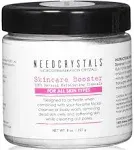 NeedCrystals Microdermabrasion Crystals 8 oz. 227g. DIY Face Scrub. Natural Facial Exfoliator for Dull or Dry Skin Improves Scars, Blackheads, Pore