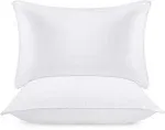 Bed Pillows for Sleeping (White), King Size, Set of 2, Hotel Pillows, Cooling...