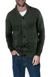 X-Ray Men's Shawl Collar Cardigan