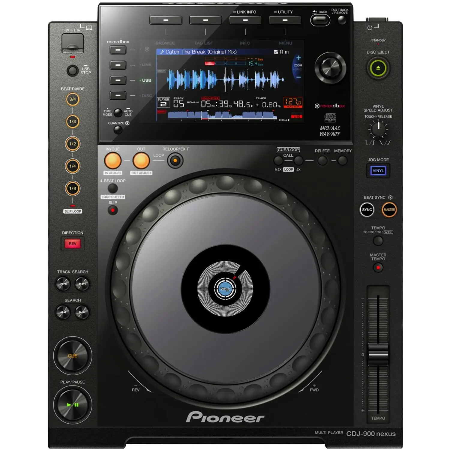 Pioneer CDJ-900nxs Professional WiFi Multi Player