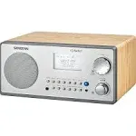 Sangean HDR-18 HD Radio/FM-Stereo/AM Wooden Cabinet Table Top Radio (Renewed)