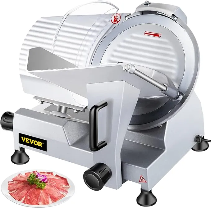 Commercial Electric 10 Meat Slicer - Vevor Deli & Bread Slicer