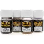 Acrylicos Vallejo Stone & Cement Pigments Set