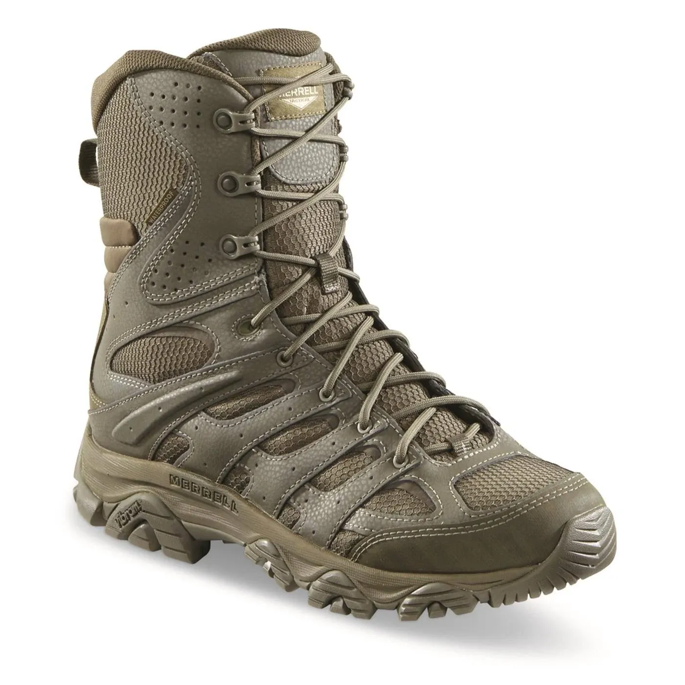 Merrell mens Moab 3 Tactical 8" Zip Waterproof