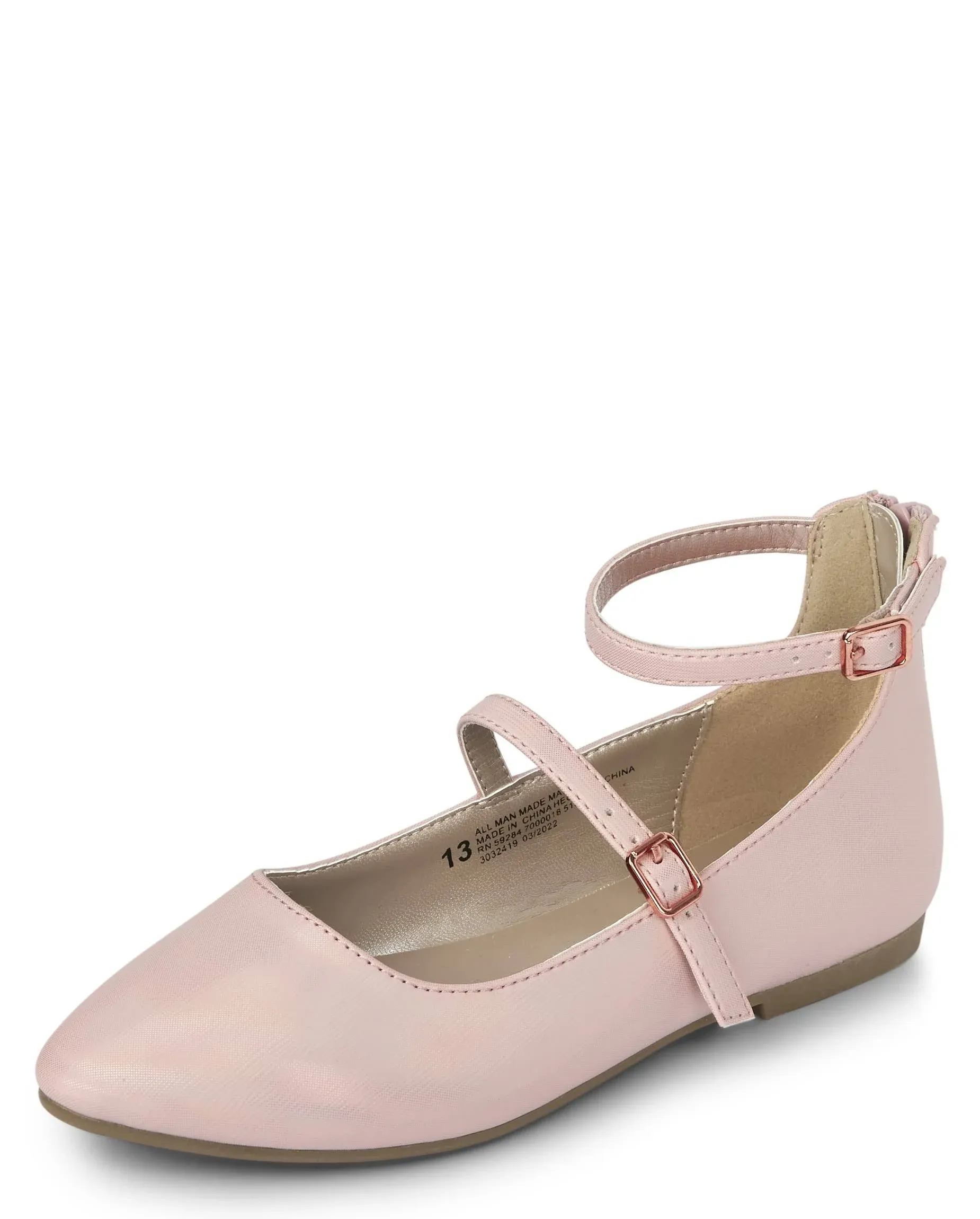 The Children's Place Girls Closed Toe Ballet Flats