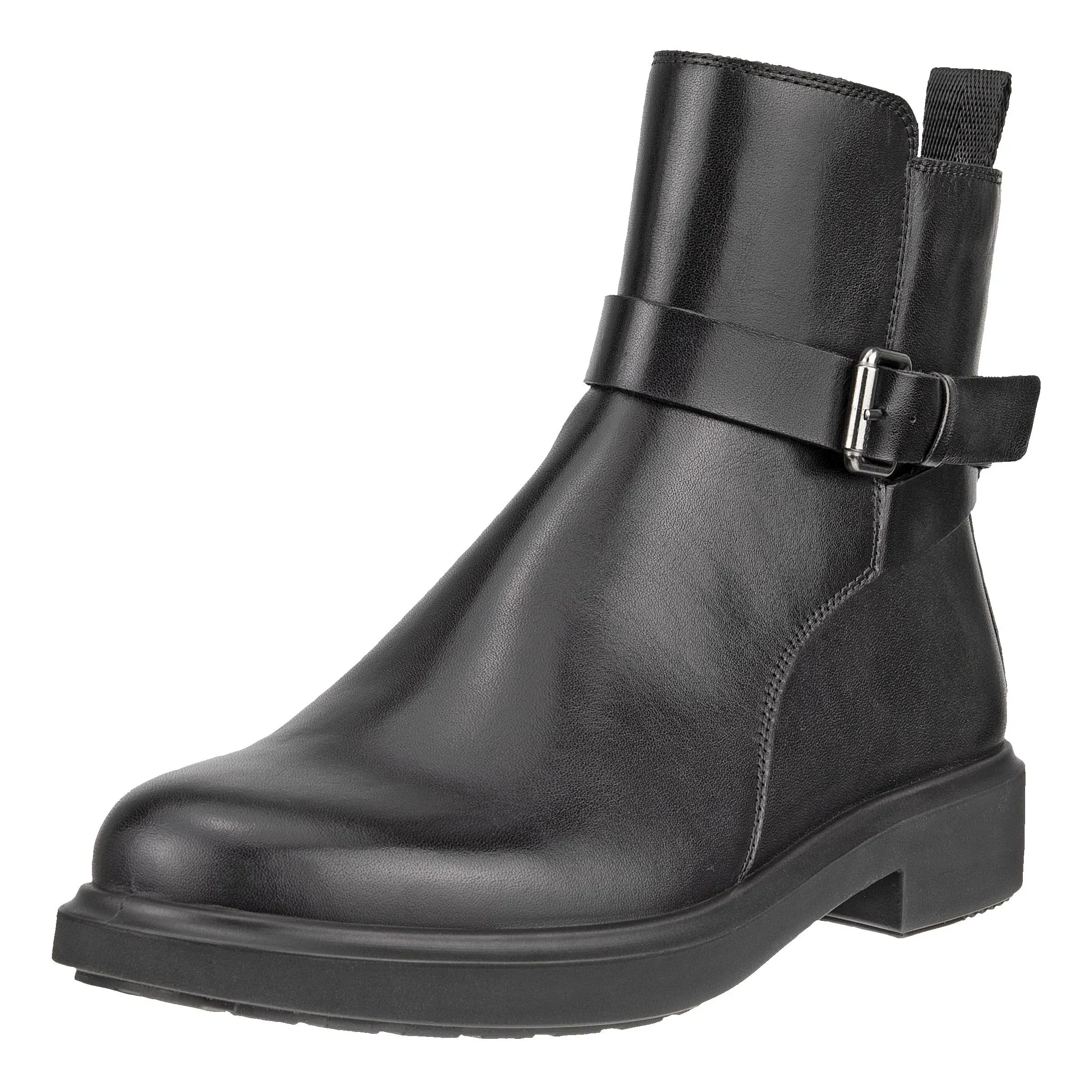 ECCO Women's Amsterdam Waterproof Buckle Ankle Boot