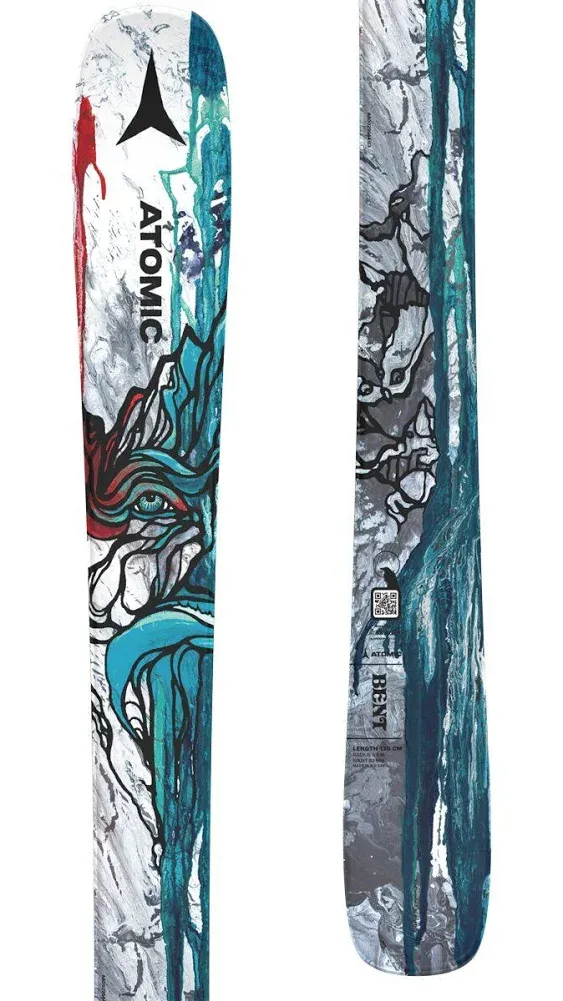 Atomic Bent Jr 140-150 Ski - Kids&#039; Blue/Red, 140cm