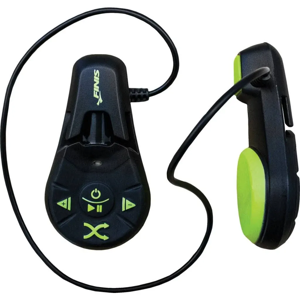 Finis Duo Black/ Acid Green Underwater MP3 Player