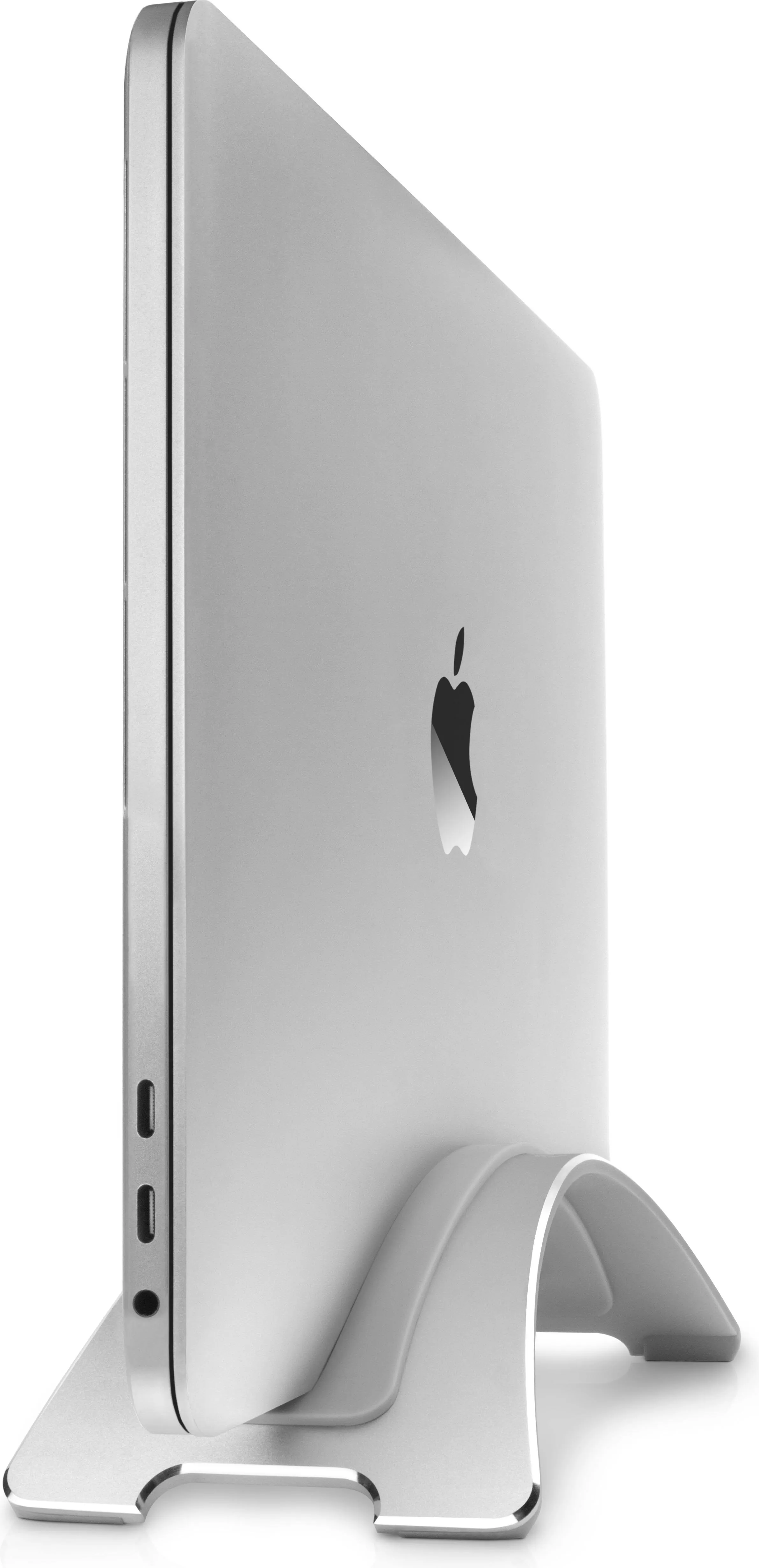 Twelve South - 16" BookArc Vertical Desktop Stand for MacBook - Silver