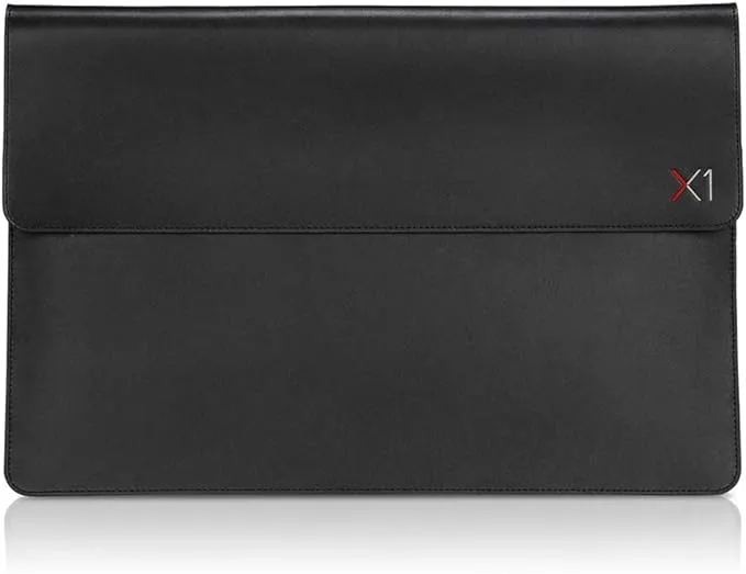 Black Lenovo Notebook Case Leather 14" ThinkPad X1 Carbon/Yoga Case 4X40U97972