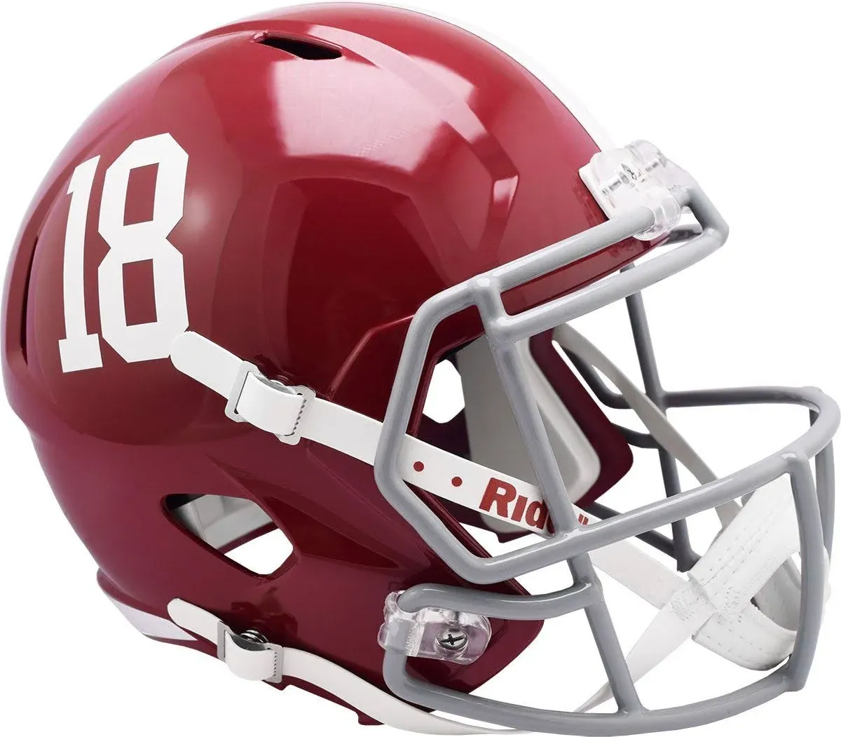 Alabama Crimson Tide Helmet Riddell Replica Full Size Speed Style #18