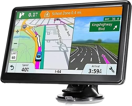 GPS Navigation for Car, 2023 Map 7 inch Touch Screen Car GPS 256-8GB, Voice Turn Direction Guidance, Support Speed and Red Light Warning, Pre-Installed North America Lifetime map Free UpdateGPS Navigation for Car, 2023 Map 7 inch Touch Screen Car GPS 256