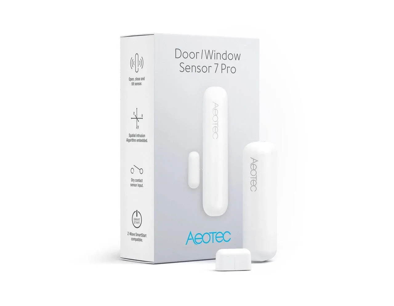 Aeotec Door/Window Sensor 7 Pro w/ Tilt Sensor, Gen7 Z-Wave Plus ZWA012