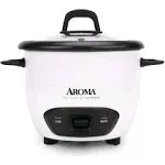 6-Cup (Cooked) / 1.5Qt. Rice &amp; Grain Cooker, White, New