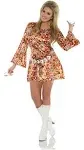 Underwraps Disco Circle Dress Adult Costume