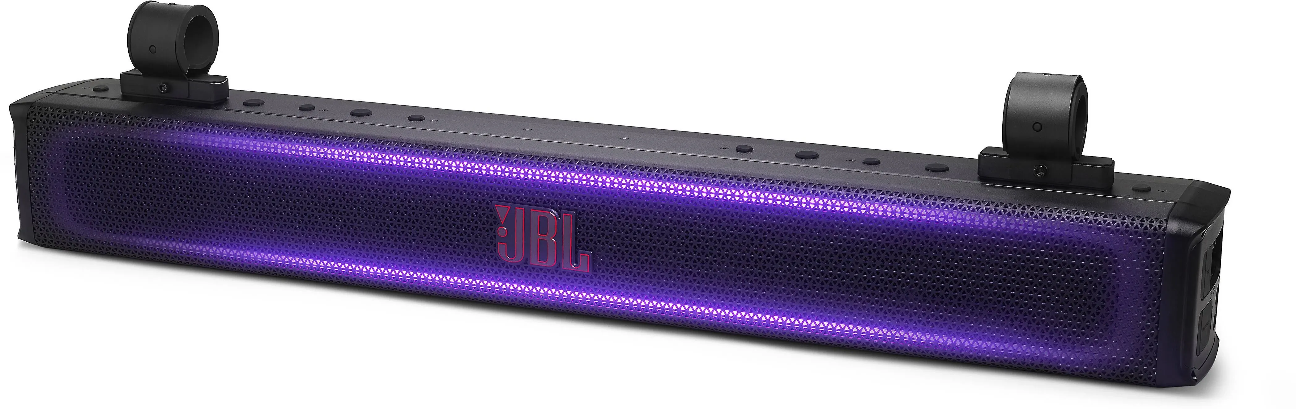 JBL RallyBar XL - 35" Bluetooth Universal Outdoor Vehicle Soundbar with Built-in 300w RMS Amplifier, LED Lights, IP66 Water & Dust Resistant, Black